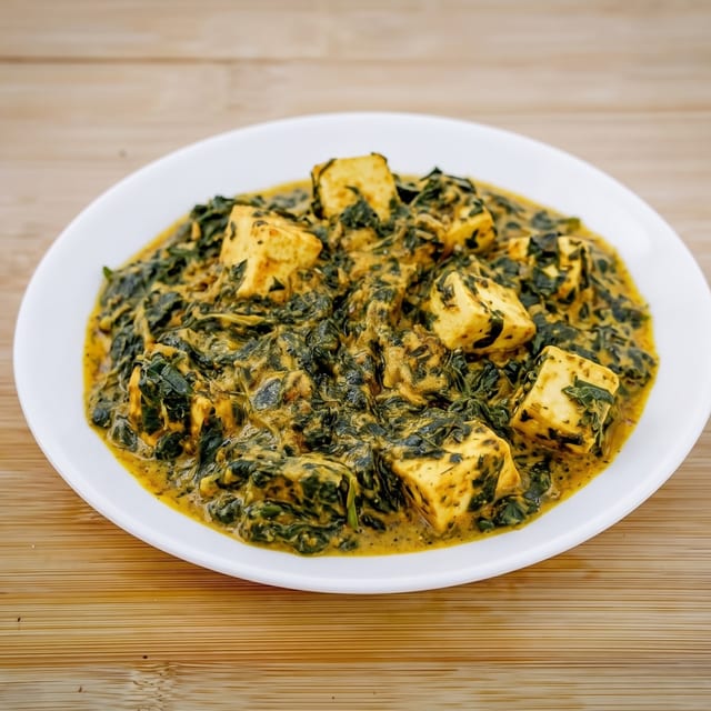 Saag Paneer.