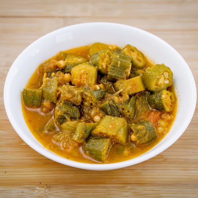 Okra Bhuna.