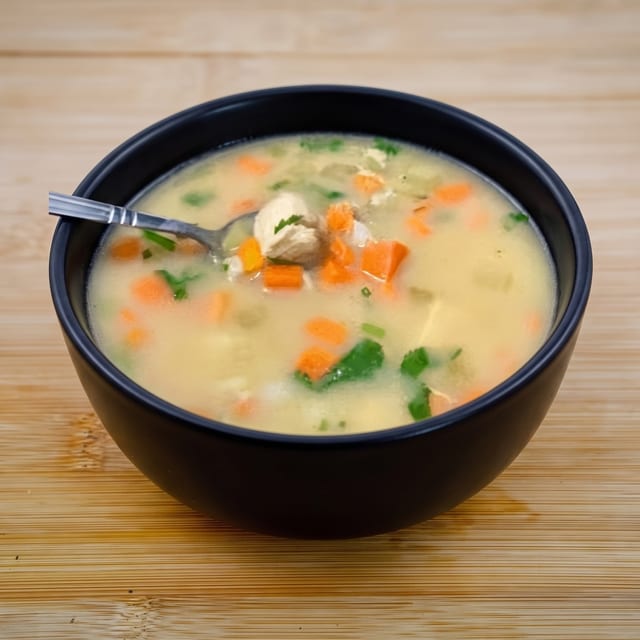 Chicken Barley Soup.