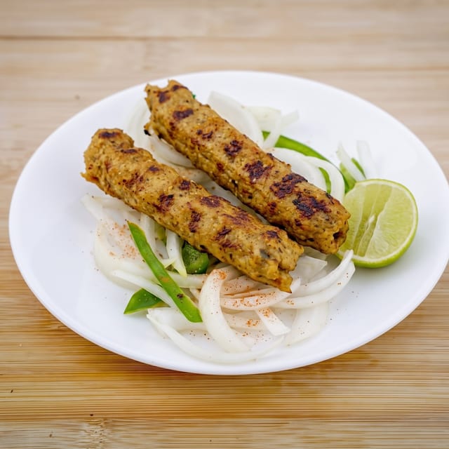 Seekh Kebab.