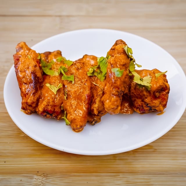 Butter Chicken Wings.