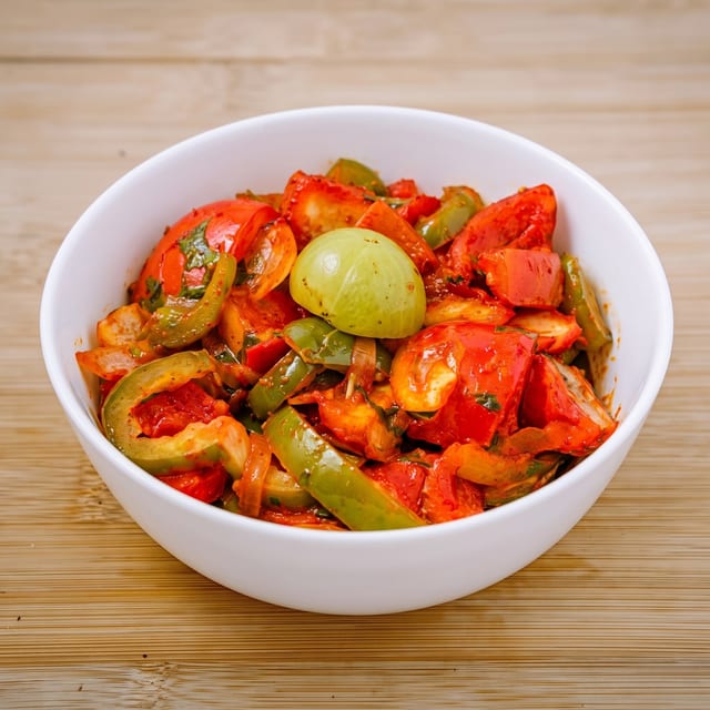 Chicken Jalfrezi.