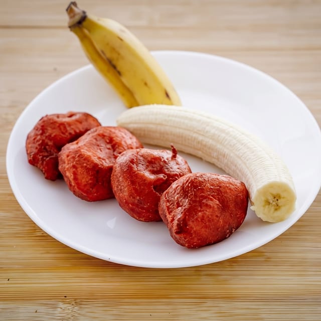 Banana Pakora.