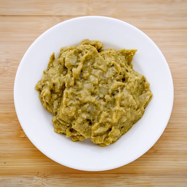 Eggplant Bharta.