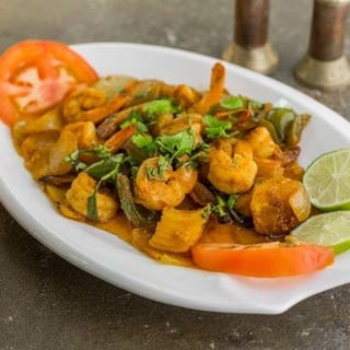 Shrimp with Vegetable Curry